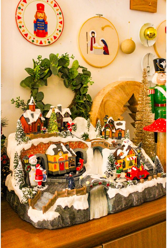 Vila Decorativa Natalina Natal -3-